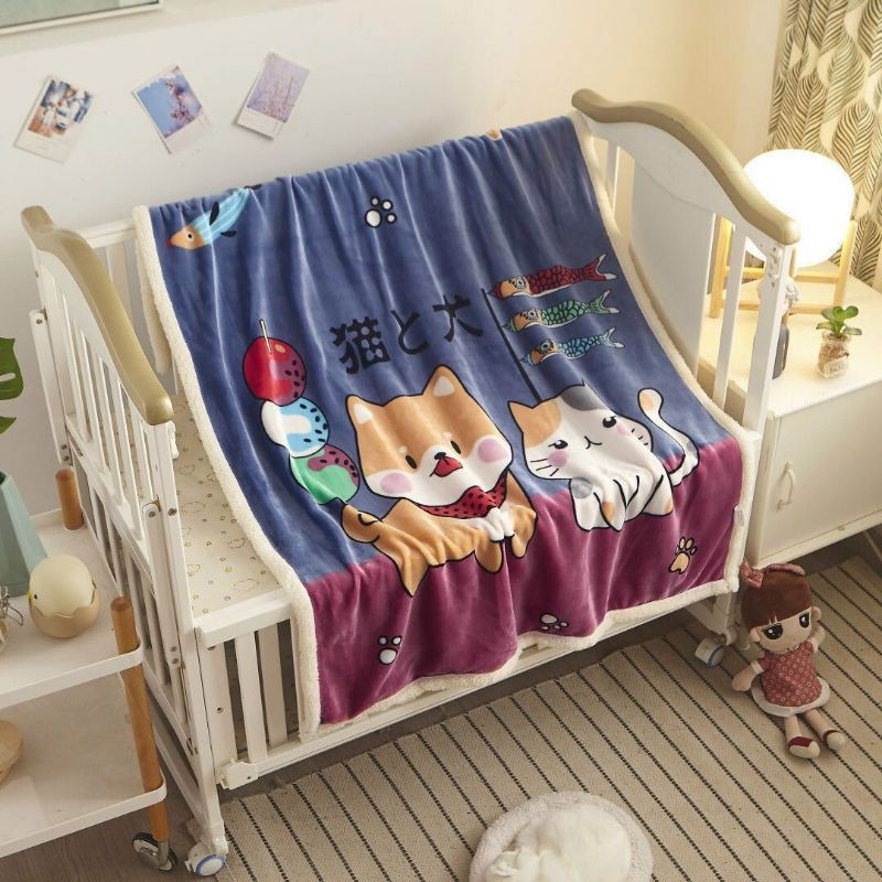 Chăn lông cừu trẻ em