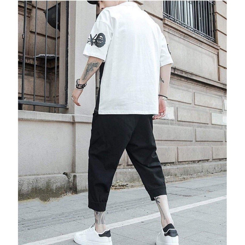 [ Đồ Bộ- Siêu Mát!!] Đồ bộ nam quần áo thể thao (45-70kg) MÙA HÈ chất thun mè BTT10 ( Bộ lửng OS SPORT) | BigBuy360 - bigbuy360.vn