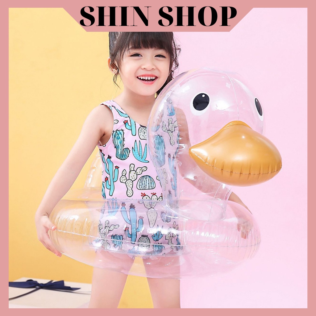 Phao Bơi Cho Bé Hình Vịt Con Siêu Dễ Thương PB04 SHIN SHOP