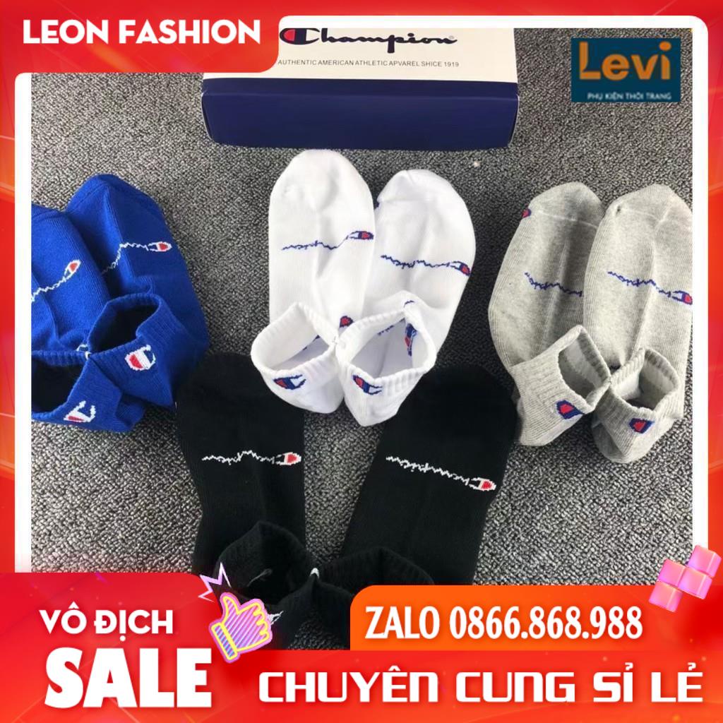 Tất cổ ngắn Chapihome Siêu cấp [HỘP 4 ĐÔI] Vớ nam nữ 95% Cotton cho khả năng hút ẩm từ đó hạn chế mùi hôi, Quà Tặng