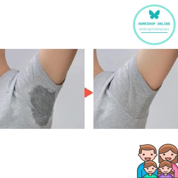 Bộ 100 miếng dán thấm hút mồ hôi nách, khử mùi, diệt khuẩn