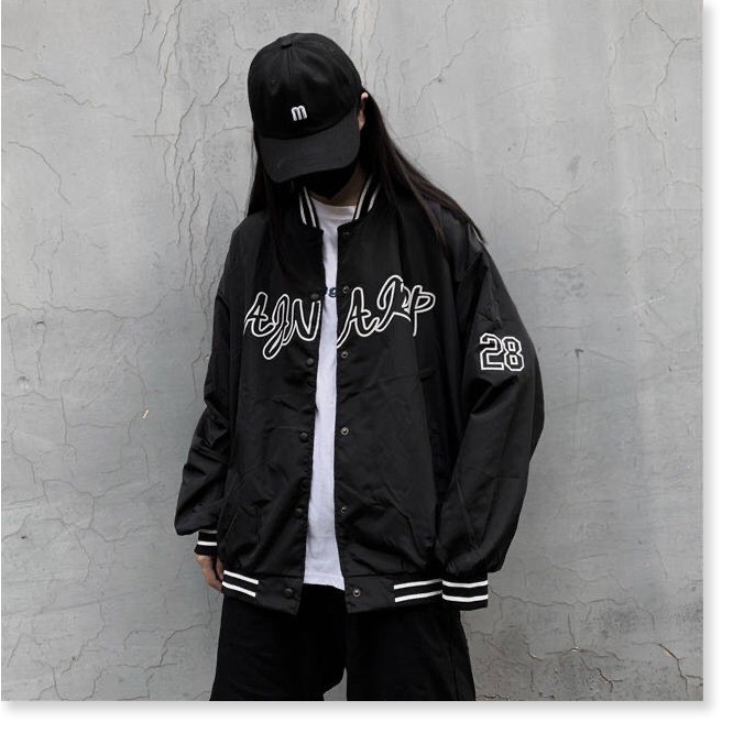 Áo khoác dù BOMBER Nam Nữ Unisex In Chữ Nỗi 28 ARP CAO CẤP ( DÙ 2 LỚP ) | BigBuy360 - bigbuy360.vn