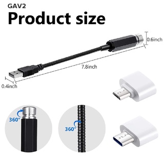 [GAV2MY] Đèn LED Chiếu Bầu Trời Sao Lãng Mạn 5V USB