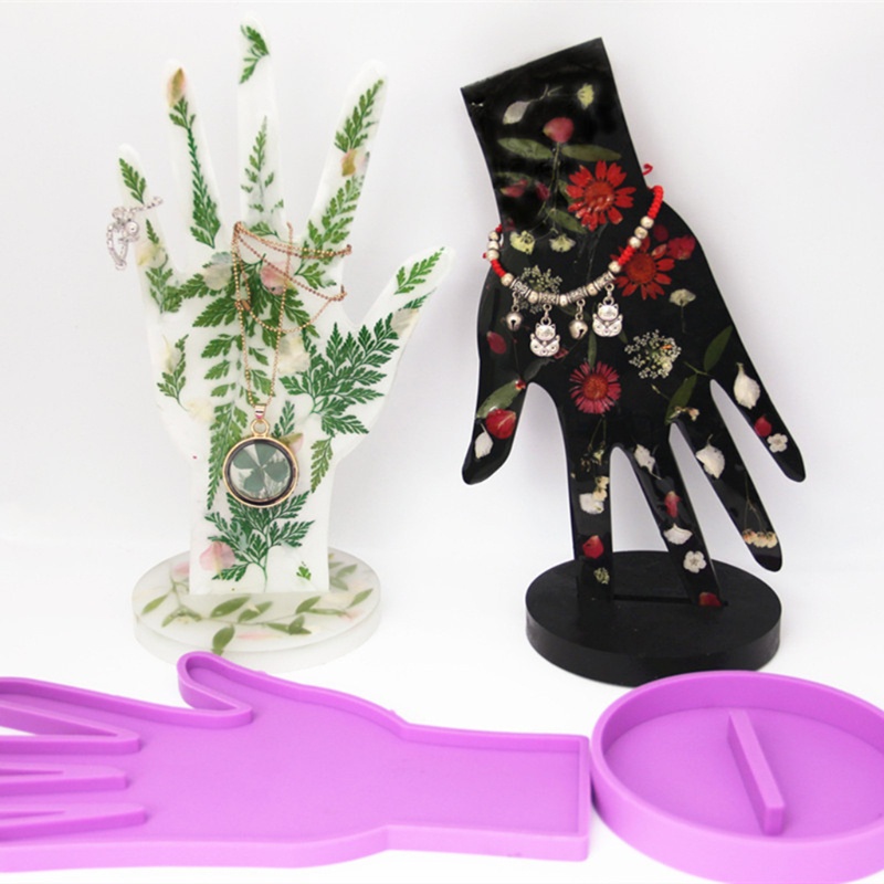 Khuôn Silicone Tạo Hình Bàn Tay Trang Trí Bánh