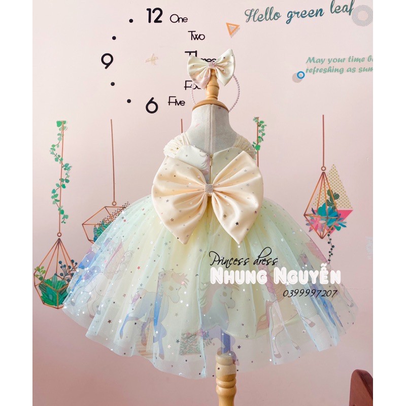 váy công chúa ngựa thần pony