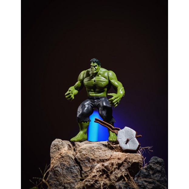 Đồ chơi mô hình siêu anh hùng Avenger Hulk Người Khổng lồ xanh.MHG02
