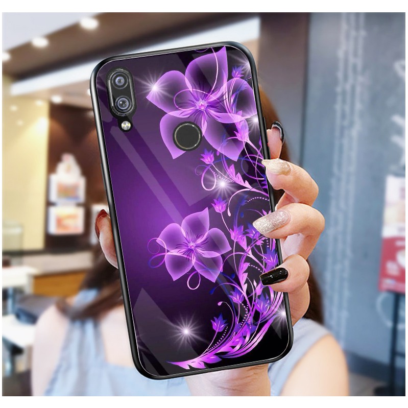 Ốp Lưng HUAWEI NOVA 3I, NOVA 3E mặt kính cường lực cao cấp