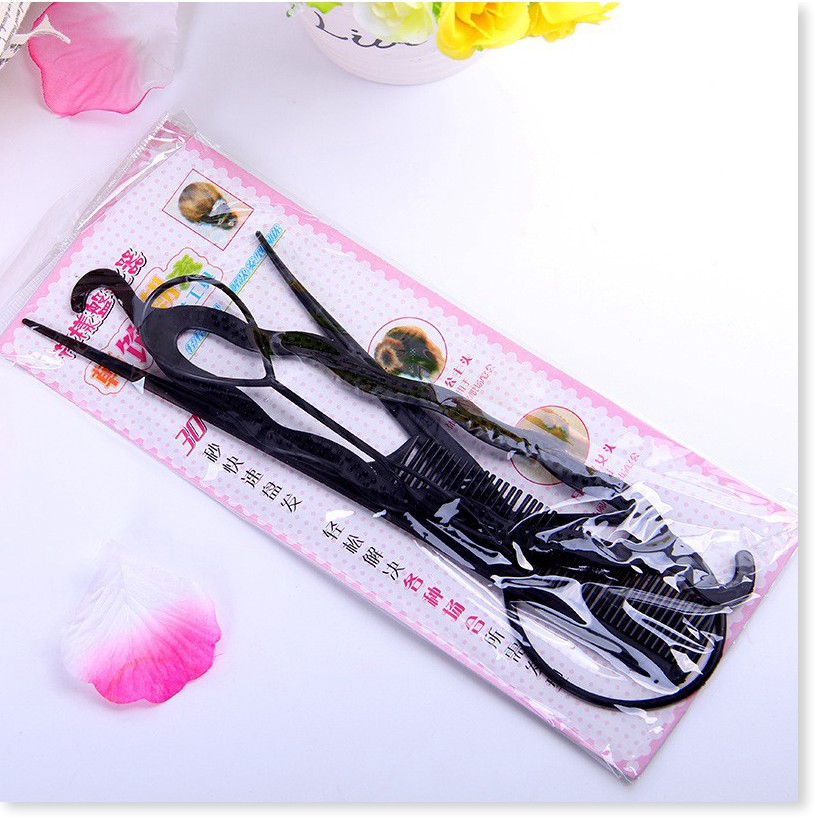 Bộ làm tóc   GIÁ VỐN]  Bộ làm tóc 4 món, giúp bạn có kiểu tóc xinh xắn, gọn gàng, tạo cho bạn một mái tóc bồng bềnh 51