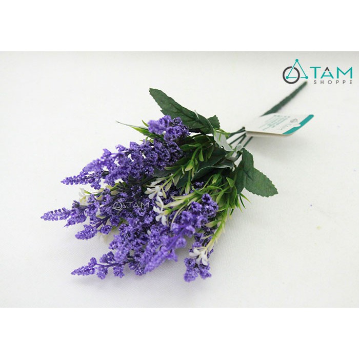 Cành hoa Lavender khô giả số 81 TAN