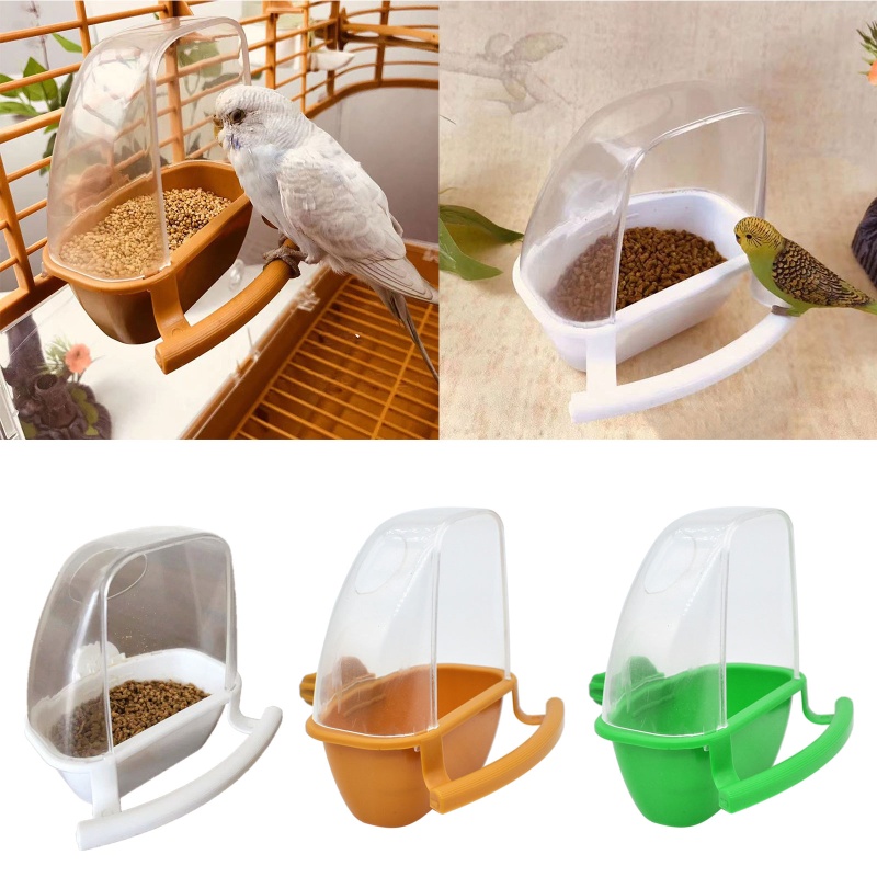 Hộp Đựng Thức Ăn Bằng Nhựa Chuyên Dụng Cho Chim Cảnh