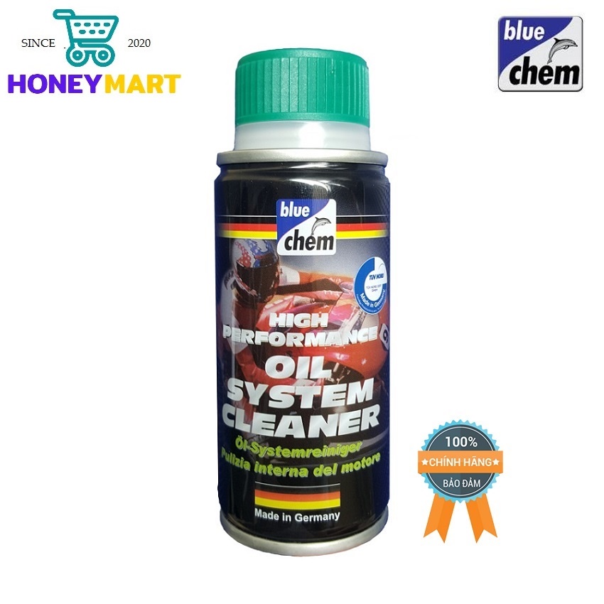 Dung Dịch Súc Rửa Cặn Động Cơ Blue Chem Oil System Cleaner 50ml Made in Germany Honeymart