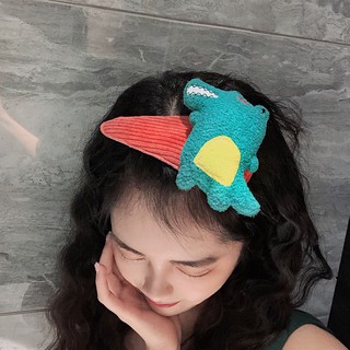 Kẹp Tóc Hình Khủng Long Cỡ Lớn Phong Cách Hàn Quốc Xinh Xắn