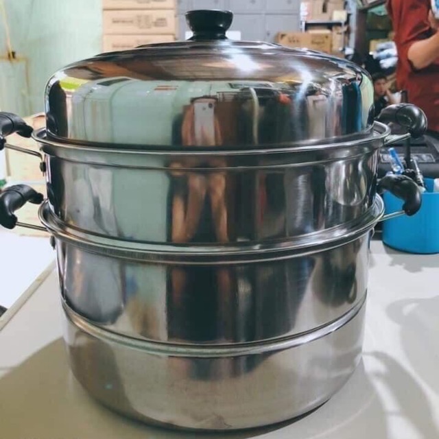 Nồi hấp 3 tầng