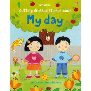 Dính dán - Usborne sticker book - My day