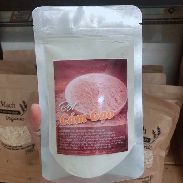 Tinh cám gạo sữa handmade