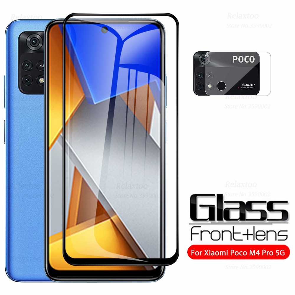 Kính Cường Lực Bảo Vệ Camera Điện Thoại Xiaomi Poco M4 Pro 4G Pocophone M 4 PocoM4 M4Pro