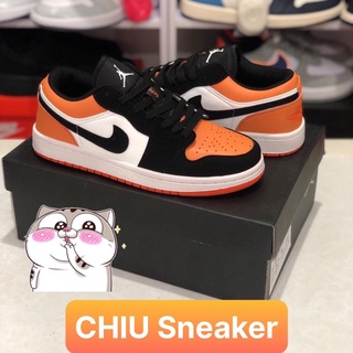 [ CHIU Sneaker ] giày sneaker jd1 sbb cam thấp DA BÒ CAO CẤP