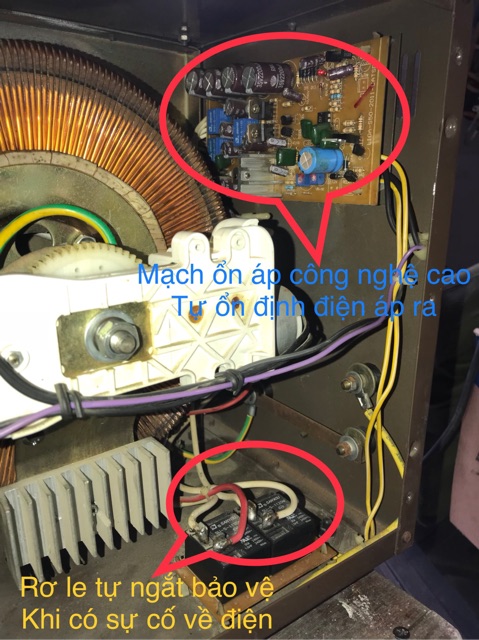 Ổn áp LIOA 5kw  dải 50, 90-250v dây đồng rất nặng chính hãng mới 98% BẢO HÀNH 12 tháng