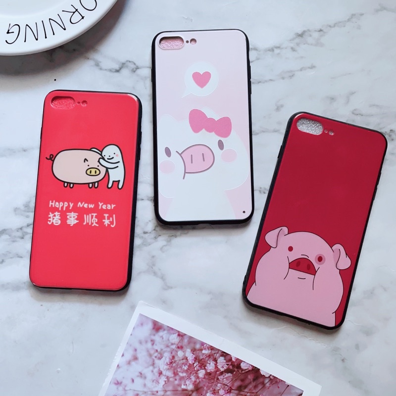 Ốp iphone 7Plus/8Plus Viền Nhựa Dẻo Hình Siêu Kute