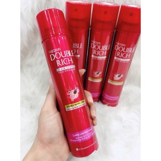 Keo giữ nếp tóc double rich hair spray 170ml