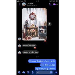 (inbox shop trc khi đặt) Lò sưởi decor