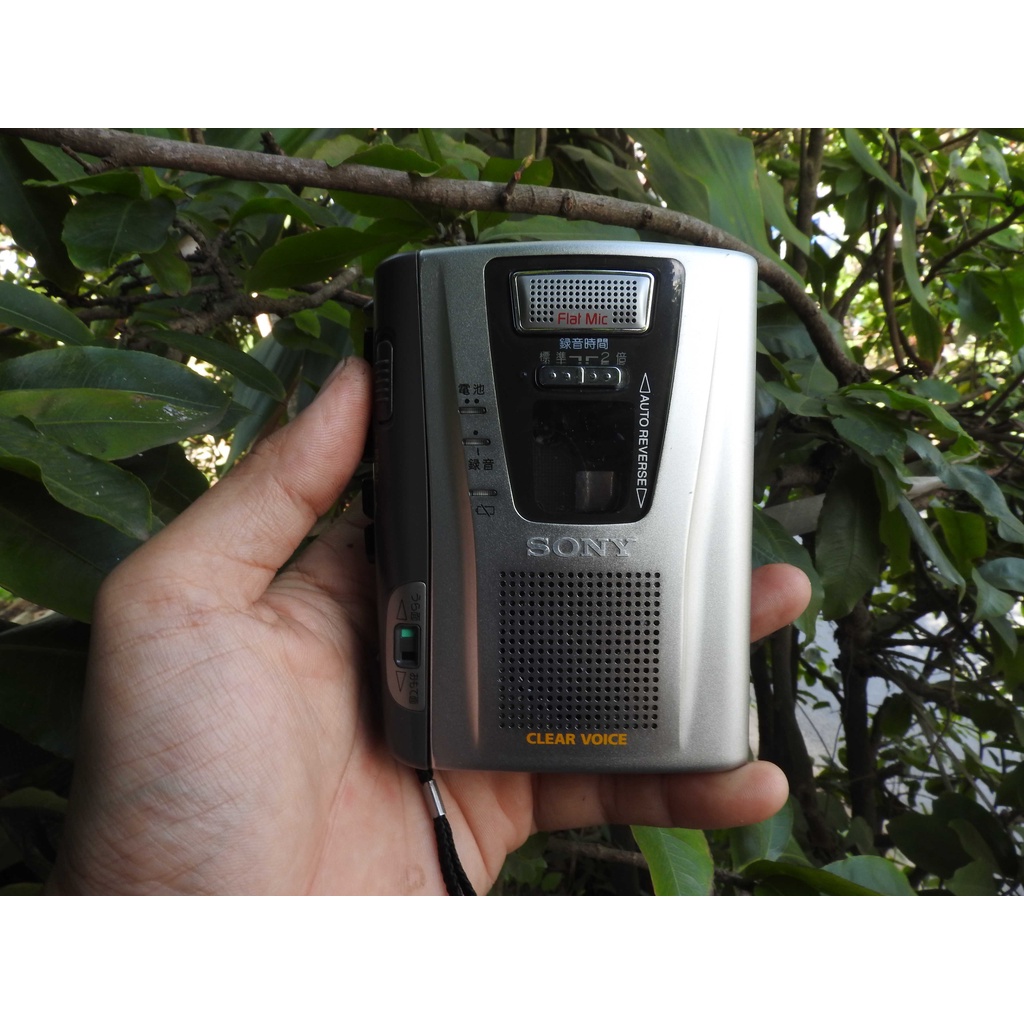 Máy nghe nhạc Cassette Sony TCM-50 loa ngoài phát băng 2 chiều Auto Reverse máy sáng đẹp cầm chắc tay