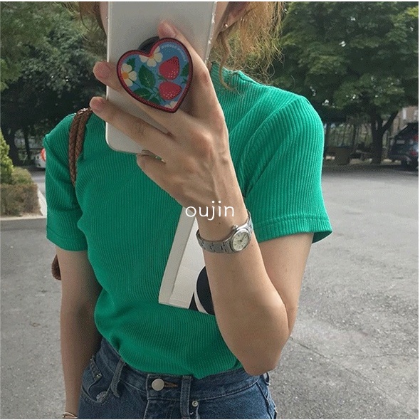 Senior Giá Đỡ Điện Thoại Di Động Lười Quả Dâu Tây Cổ Điển Kiểu Hàn Quốc Độc Quyền Tùy Chỉnh Độc Quyền Cho Nữ Sinh