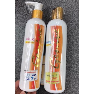 Bộ Dầu Gội và Xả Kích Thích Mọc Tóc Genive Thái Lan