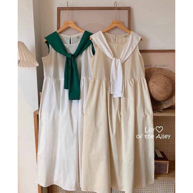 Set váy 3 lỗ babydoll kèm khăn có 3 màu siêu xinh