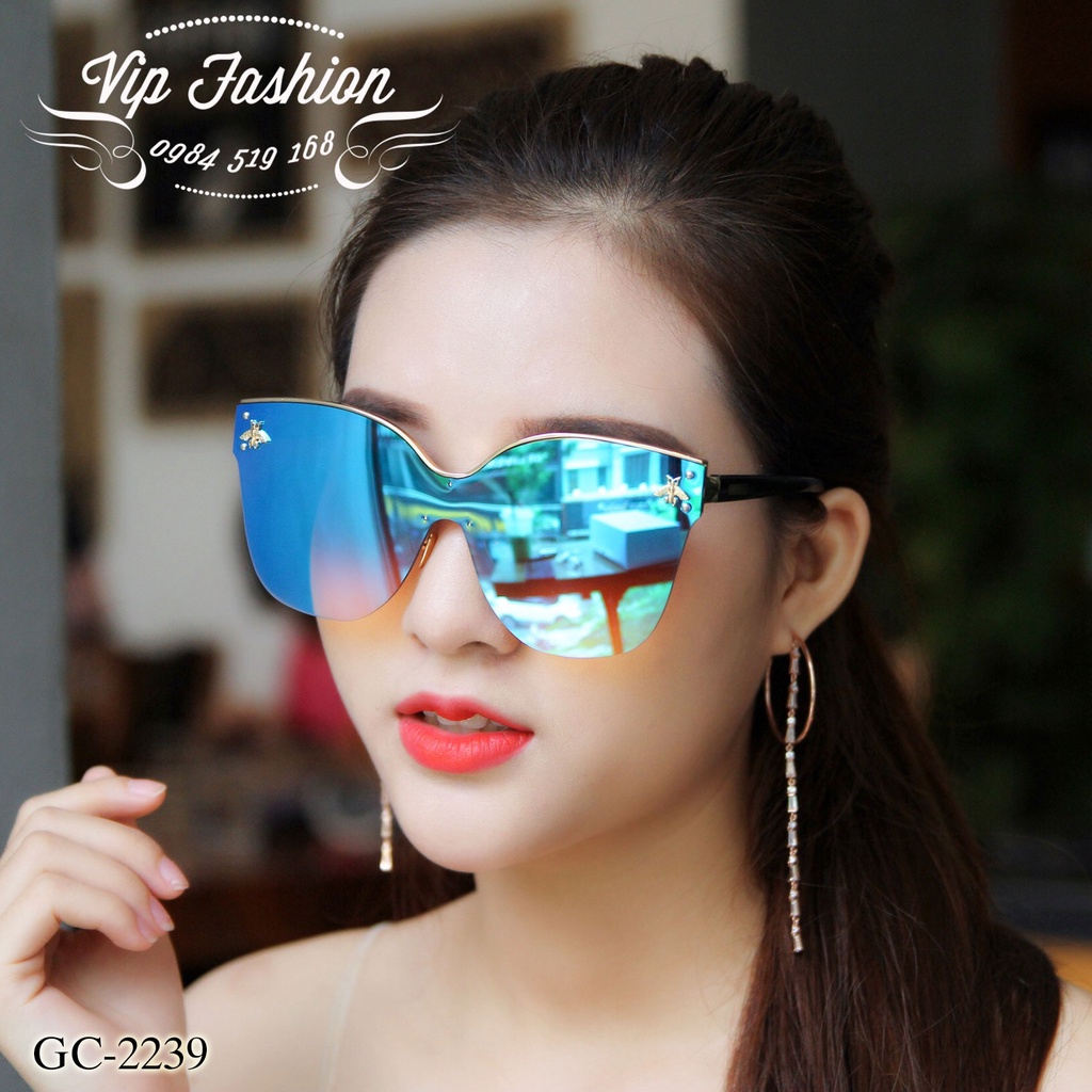 Kính mát nữ thời trang GC 2239, kính râm nữ chống UV400 cao cấp.