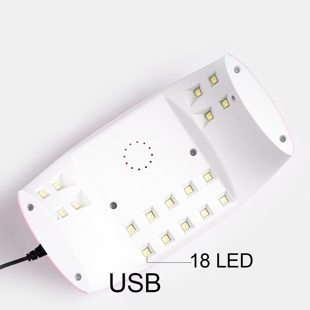 Ưu đãi bỏng tay Máy Hơ Gel SUN X2 18W Chính Hãng UV/LED