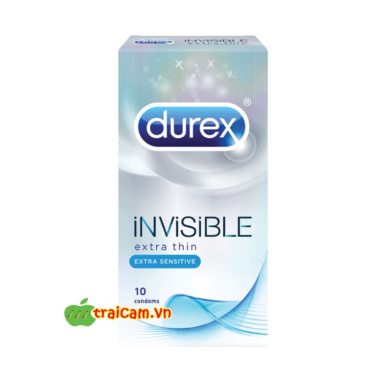 Bao cao su siêu mỏng Durex Invisible