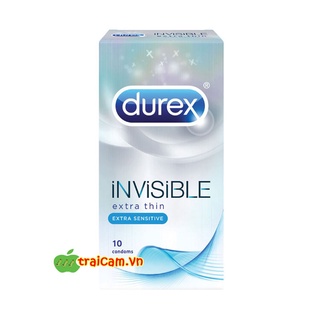 Bao cao su siêu mỏng Durex Invisible
