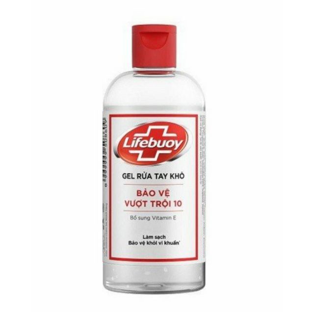 Nước rửa tay khô Lifebuoy bảo vệ vượt trội 235ml