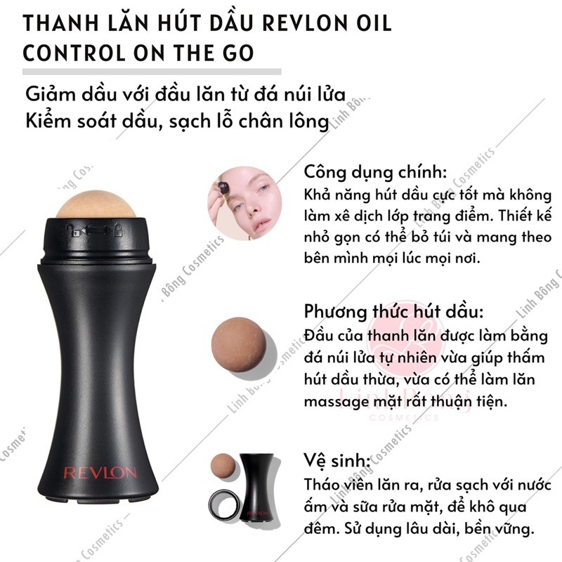 THANH LĂN HÚT DẦU REVLON CHO MẶT SẠCH SÂU TRONG TÍCH TẮC