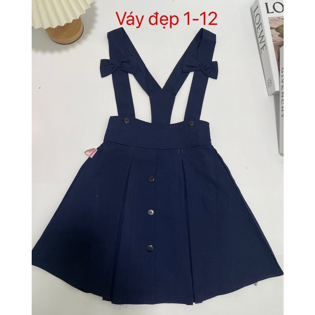 Set đồng phục nữ sinh - Váy yêm cho học sinh + Áo học sinh nữ - Danangsale