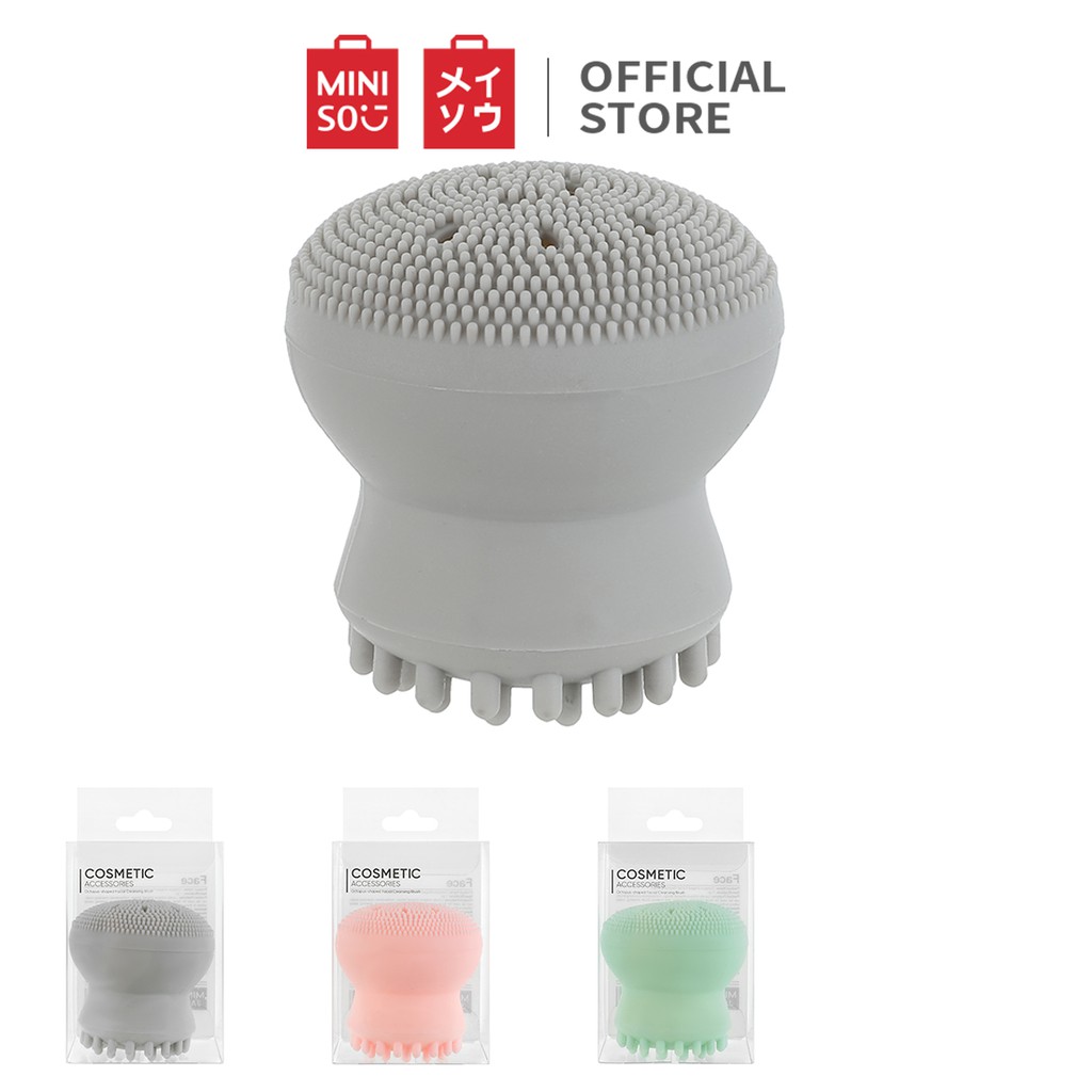 Cọ rửa mặt silicone hình bạch tuộc Miniso