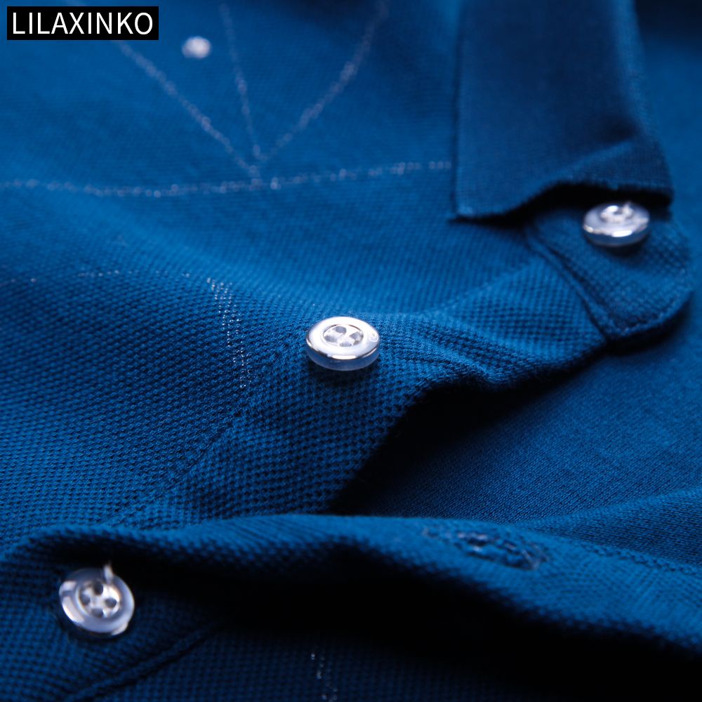 Áo Thun Polo Cotton Tay Dài Kẻ Sọc 3 Màu Thời Trang Thu Đông Cho Nam