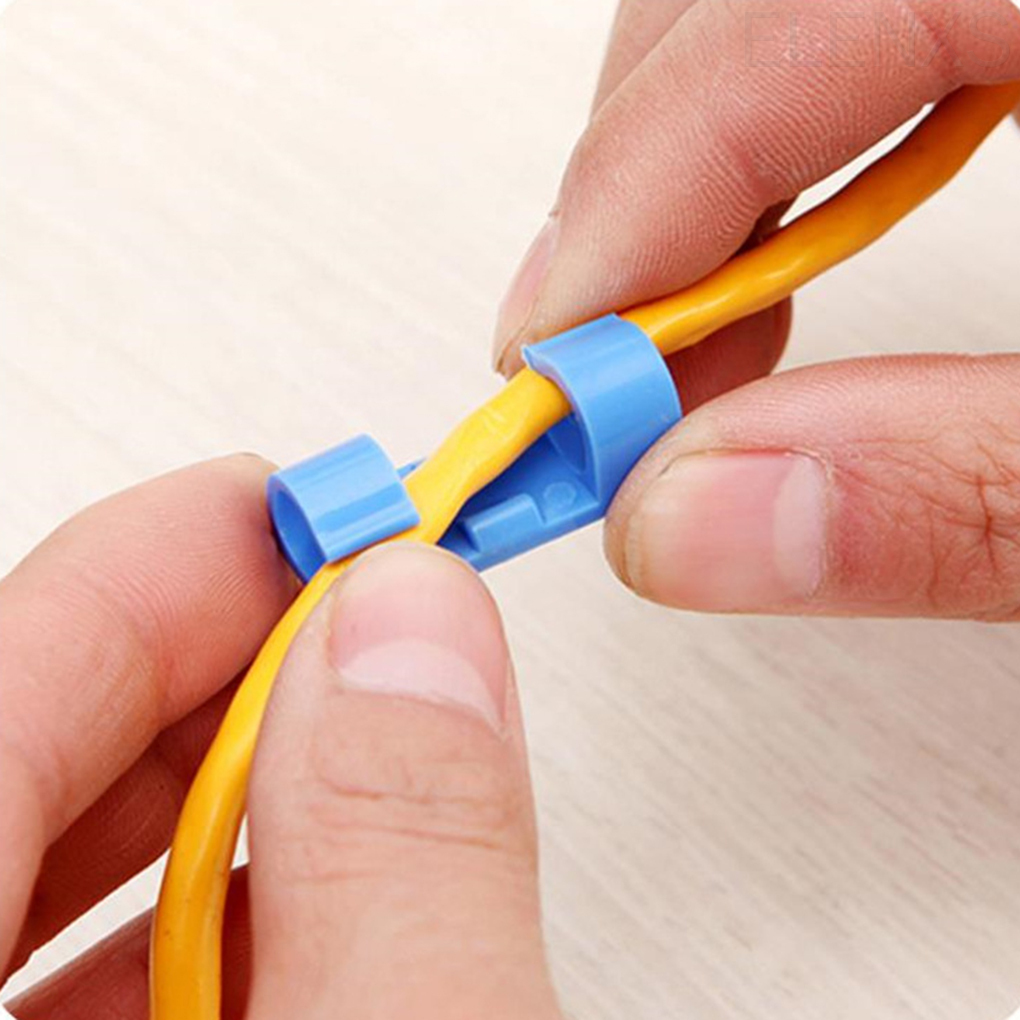 Set 20 kẹp giữ dây cáp nhỏ gọn tiện lợi