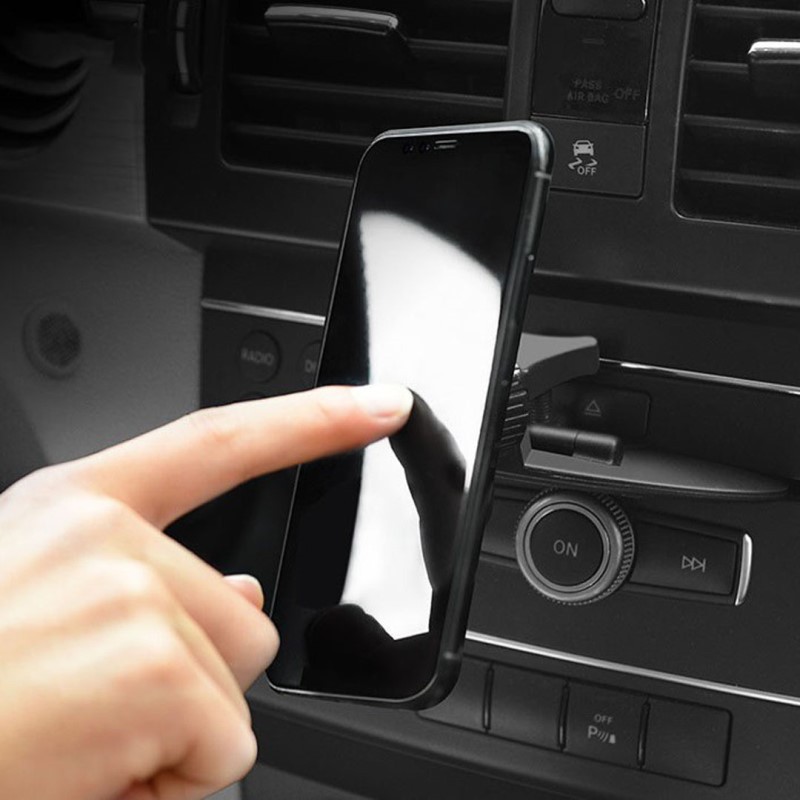 Giá đỡ điện thoại HOCO CA25 trên xe hơi ô tô hút nam châm Dành cho điện thoại iPhone iP Huawei Samsung Oppo