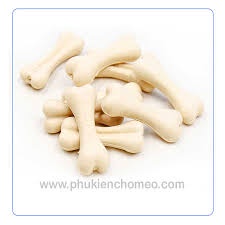 PVN130 - Xương gnawler canxi cho chó gói chiết 2 chiếc / 1túi kích thước 3'' vị sữa thơm ngon ,chắc răng thơm miệng