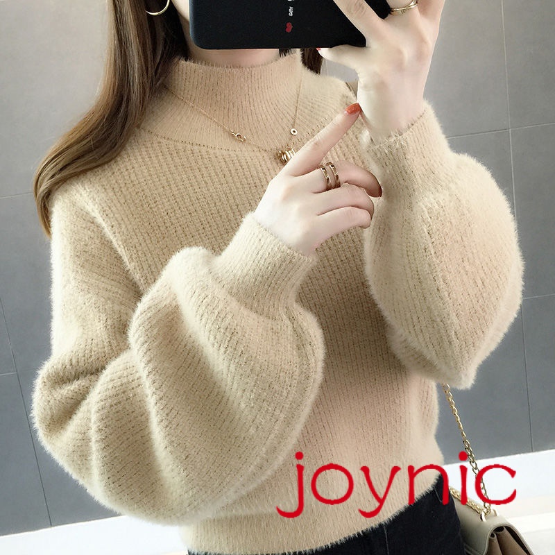 Áo len cổ lọ thời trang Hàn Quốc cỡ S-2XL cho nữ