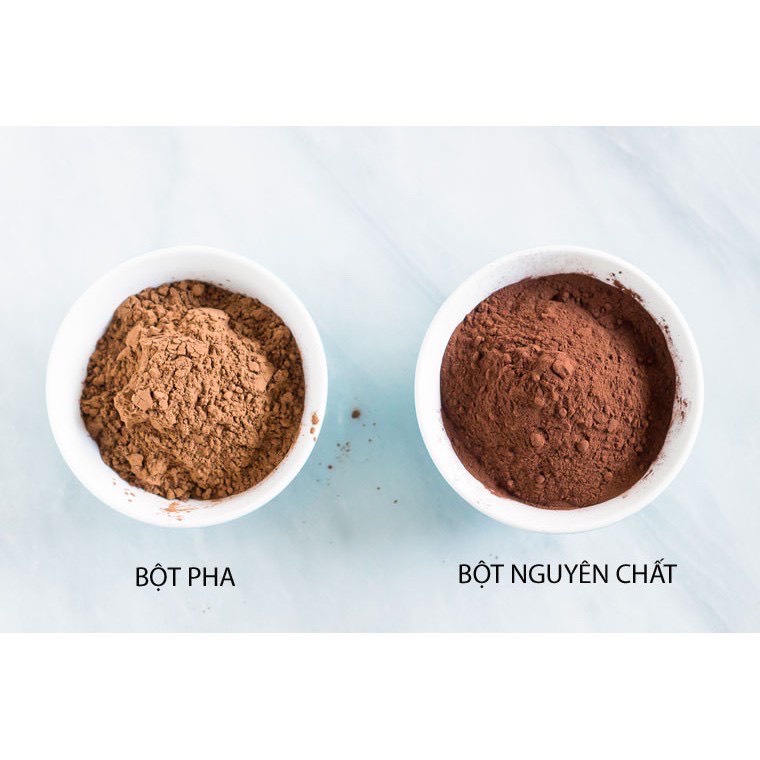 500g Bột Cacao ĐĂK LĂK nguyên chất 100% loại thơm ngon nhất có mã vạch công ty