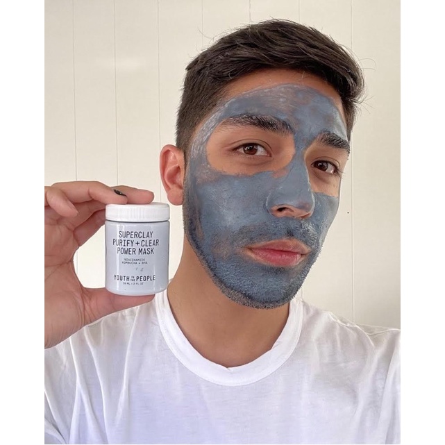 Mặt nạ đất sét Youth To The People Superclay Purify + Clear Power Mask with Niacinamide 15ML