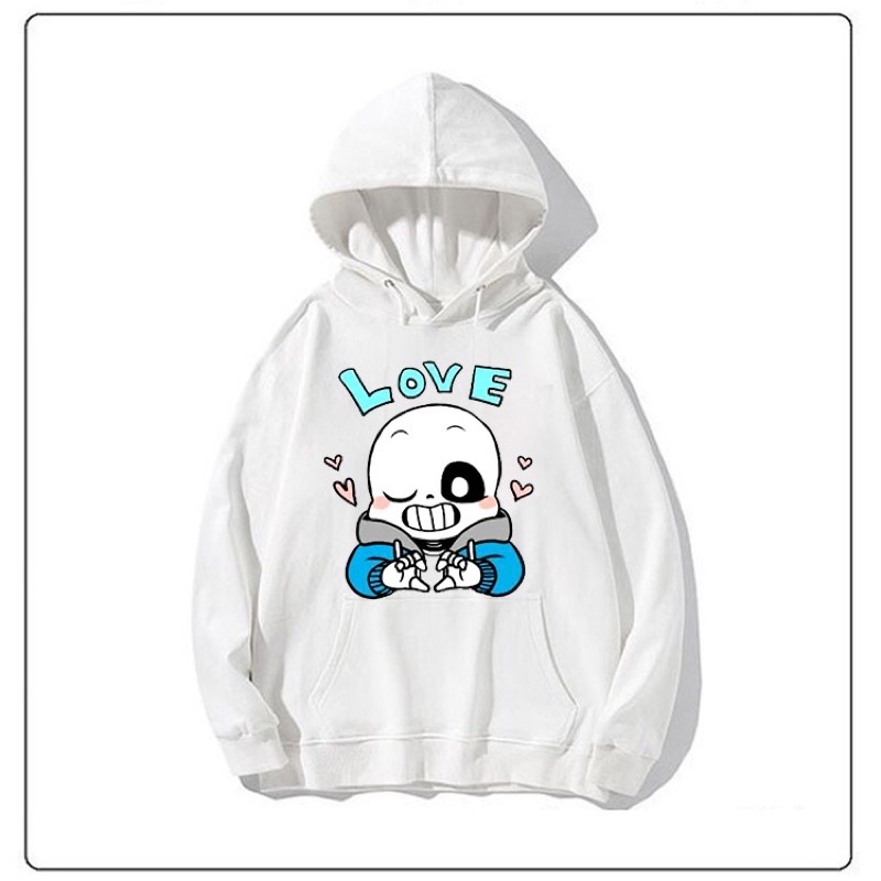 [ NHIỀU MẪU] Áo Hoodie Nỉ Dài Tay Undertale Sans Đủ Size Chất Đẹp