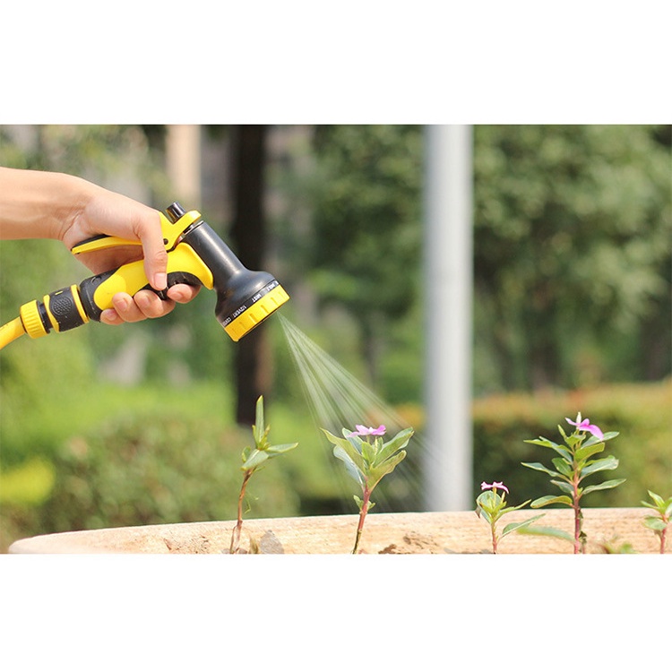 Bộ vòi xịt đầu to tưới nước rửa xe full phụ kiện 5 trong 1, có 10 chế độ phun nước bền đẹp