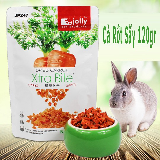 Cà Rốt Sấy Thỏ, Hamster, Bọ, Chinchilla - JP247 - Hàng Jolly