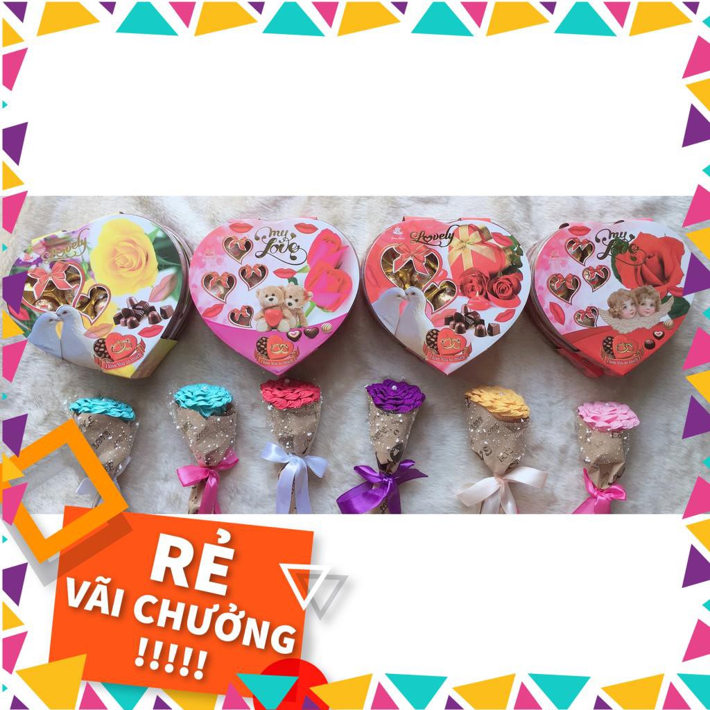 ☼Giá Hủy Diệt☼ Hộp kẹo socola trái tim tặng người yêu thương quà tặng cho ngày lễ tình nhân