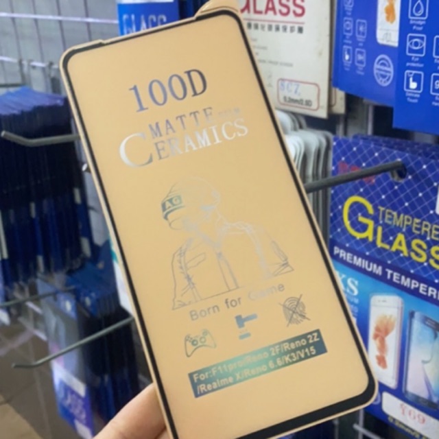 OPPO A52 /A92 _Kính cường lực nhám dẻo chống vân tay chống mẻ cạnh