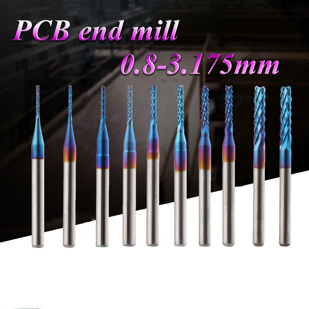 Mũi Phay CNC 0.8-3.175mm Chuyên Dụng|Dụng Cụ Cắt Cạnh Bàn Chuyên Dụng